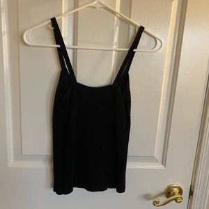 Really cute black cami.